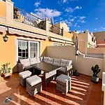Sea View Duplex Private Jacuzzi, Garden, Terras And Shared Pool Lejlighed Palm-mar