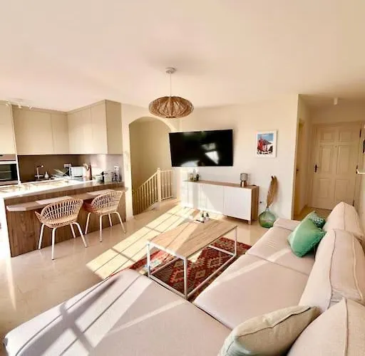 Apartman Sea View Duplex Private Jacuzzi, Garden, Terras And Shared Pool Palm-mar