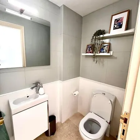 Lägenhet Sea View Duplex Private Jacuzzi, Garden, Terras And Shared Pool Palm-mar